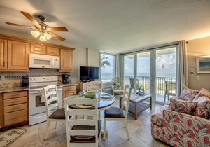 Estero Beach & Tennis Club #306A - Beachfront Condo with Balcony!