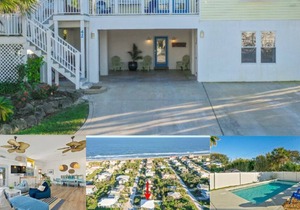 "Fantasea" is the Perfect Beach House with Pool and Hot Tub! 4 bed/3 bath with 2 Master Suites