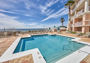First Floor Unit in Beachfront Building!