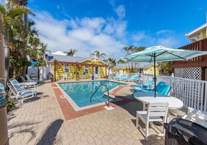 Flirty Flamingo Cottage Updated beach cottage, moments from the sand, w/pool!