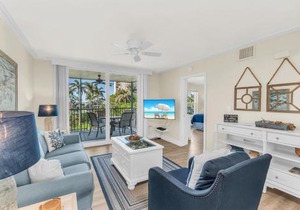 Free Beach Access at this Updated 2 Bed 2 Bath