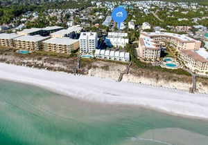 FULLY REMODELED - ON 30A, PRIVATE Beach and a POOL VIEW, Walk to restaurants