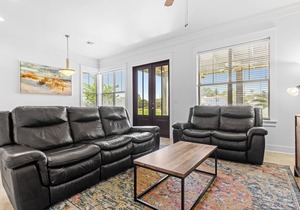 Golf Cart! Fresh New Updates! Front Row Baytowne Golf Course View! Beach & Pool!