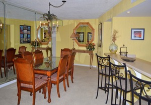 Gorgeous 180* views of the Gulf & beach with unique, wrap-around balcony!