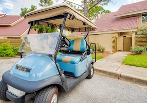 Lakefront - New Golf Cart - Walk to the Beach