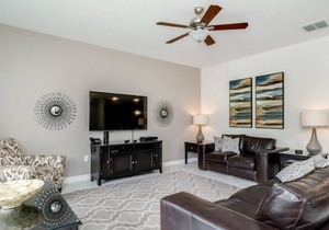 Luxury 6 Bedroom Gated Resort Villa Close to Disney 5481SC