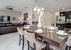 Luxury 6 Bedroom Gated Resort Villa Close to Disney 5481SC