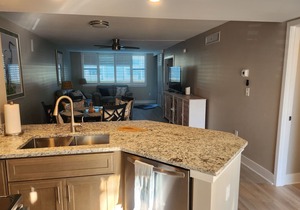 Newly remodeled after hurrican Ian. Come relax and unwind!