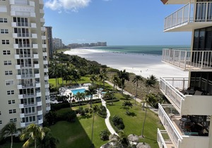 Newly remodeled condo with beautiful view by the Gulf and private beach access.