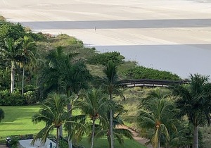 Newly remodeled condo with beautiful view by the Gulf and private beach access.
