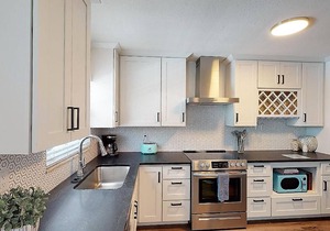 Newly Renovated 1-Bed Apt with Modern High-End Décor and Finishes. Sleeps 3