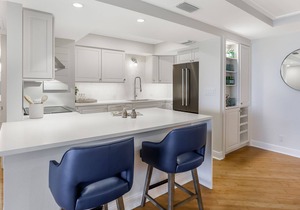 Newly renovated contemporary beachfront condo in the Moorings neighborhood of Naples