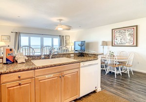 Oceanside Condominium 205- Stunning beach front Condo!
