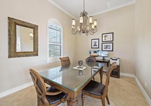 Opulent waterfront home with pool, spa, dock and deck