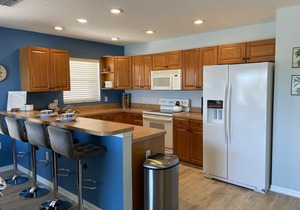 Quiet and Spacious Waterfront Condo across the street from beach!