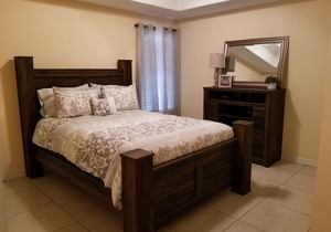 Recently updated, modern condo with a Gulf view from the balcony! Free Wifi!