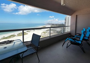 Sky High Views-14th Floor Sand Key Beachfront! Spacious 1 BR!