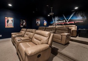 Spacious Home by Rentyl Near Disney with Private Pool, Movie Room, Air Hockey Table & Resort Amenities - 530B