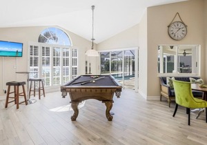 Stylish waterfront home w/ spectacular view, heated pool & hot tub