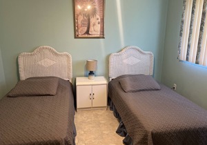 Sunny Apartments a block from Warm Mineral Springs. Unit 3