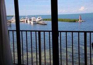Sunset from our own Private Balcony Directly over the Bay