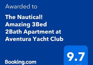 The Nautical! Amazing 3Bed 2Bath Apartment at Aventura Yacht Club