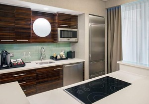 Two bedroom Residence with kitchen and balcony
