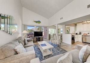Unit #311 Sand Cay Beach Resort Pool and Garden View