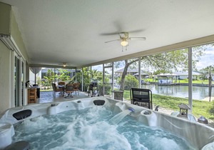 Updated Apollo Beach Home w/ New Dock & Hot Tub!