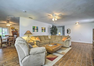 Updated Apollo Beach Home w/ New Dock & Hot Tub!