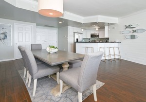 Updated chic, modern beachfront condo w/private balcony!