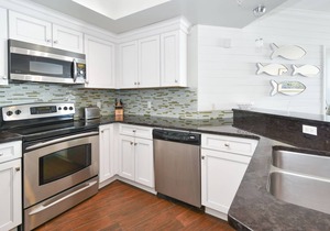 Updated chic, modern beachfront condo w/private balcony!