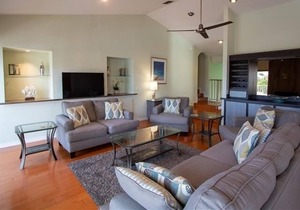 Walk to Beach from 4 Bedroom Waterfront Home with Heated Pool, Spa, Game...