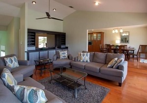 Walk to Beach from 4 Bedroom Waterfront Home with Heated Pool, Spa, Game...