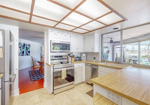 Waterfront Home with Private Dock & Enclosed Lanai - Near Residence Beach