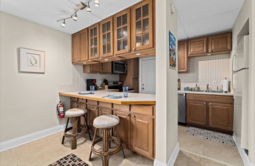 Port Canaveral Condo | 1 Min Walk to Beach | Beach Block Oasis | 2BR/1BA | Beachfront Bargain