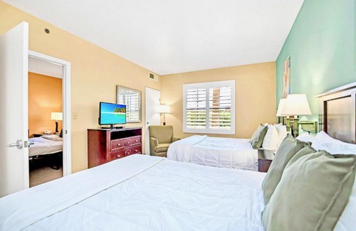 Florida Central Atlantic Coast Apartment | 1BR w Two Queen Beds - Near Disney