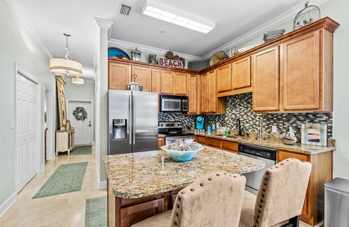 Seagrove Beach Condo | 2nd-floor condo with balcony, outdoor pool, bikes, outdoor shower, grills & AC