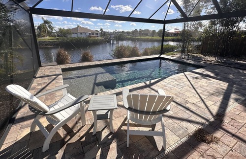North Port House | 3 Bed / 2 Bath, Contemporary Waterfront Home w/Heated Pool