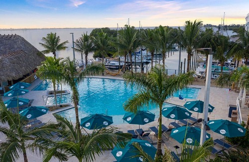 Whitney Beach Apartment | Accessible Deluxe Room w/Two Queen Beds, Private Balcony, & Marina Views