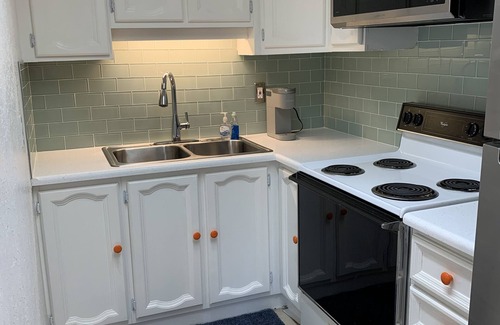Port Canaveral Condo | Beach Bum Too…pool, pet friendly, and one block from the beach!