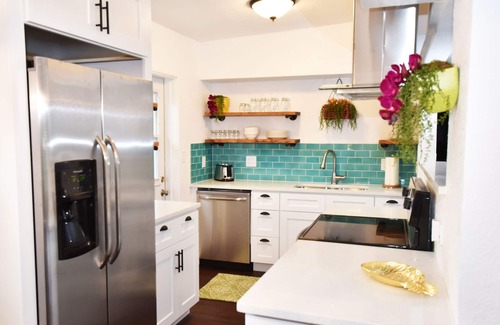 Port Canaveral House | Beautifully Renovated 4Bd/2Ba House with 2 Kitchens, short walk to the beach