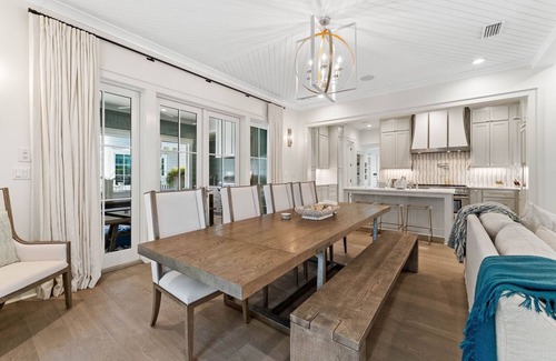 WaterSound Beach House | Book a Fall Stay Today! Private Pool! Gulf Views! 6 Adult Bikes!