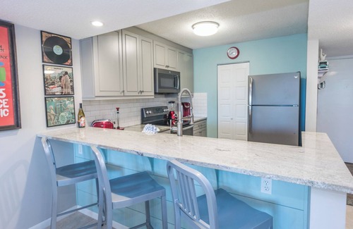 Gulf Lagoon Beach Condo | C102 Low Floor, 3 Pools, Spectacular Sunset View