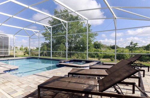 Davenport Villa | Champions Gate 8BR Villa/Pool & SPA/Home Theater/Beautiful Ravine, Near Disney
