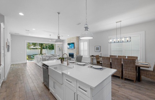 Jacksonville Beach House | Chic Beach Stay Heated Pool Epic Game Room
