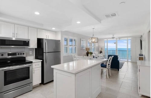 Fort Myers Beach Condo | Estero Island Beach Villa 601 | Gulf views, Balcony, Oceanfront Pool and Beach A