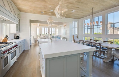 WaterSound Beach House | Fall Availability! Beachfront! Private HEATED Pool! 7 Adult Bikes! Breathtaking Tower Views!