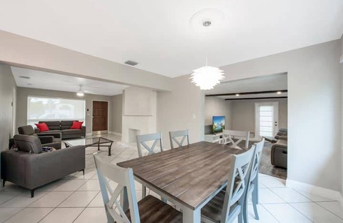 Edgewood House | Features king bed, smart TV, coffee station