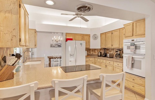 Marco Island House | Great Water View 4/2 Pool House With Tiki Bar On Marco Island